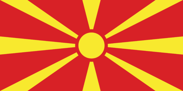 北マケドニア共和国国旗